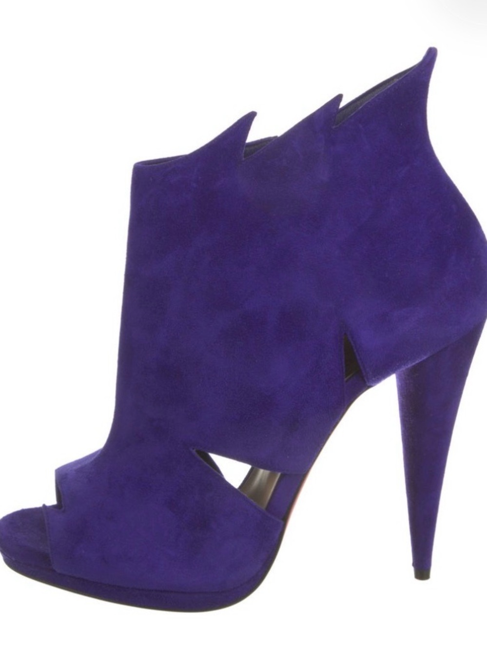 💜BRAND NEW/NEVER WORN Christian Louboutin Peep-Toe Ankle Booties 💜